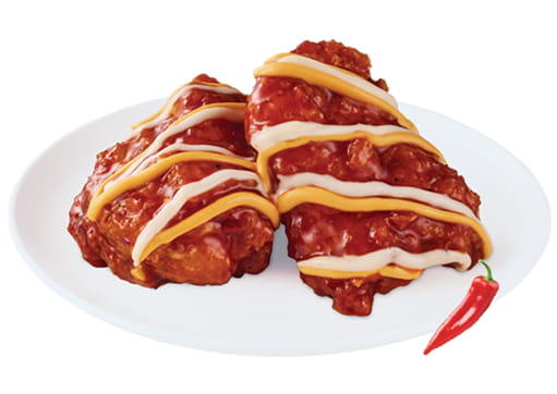 旨辛チーズ
ヤンニョムチキン