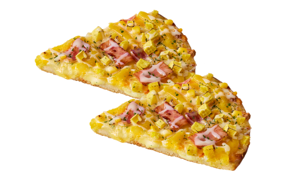 焼き芋チーズピザ