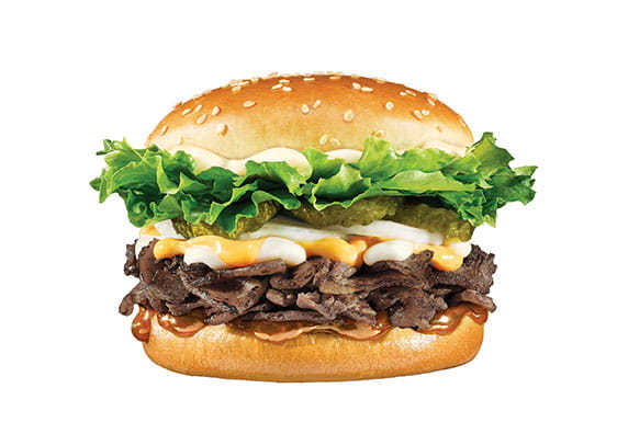 たっぷり直火風
焼肉バーガー